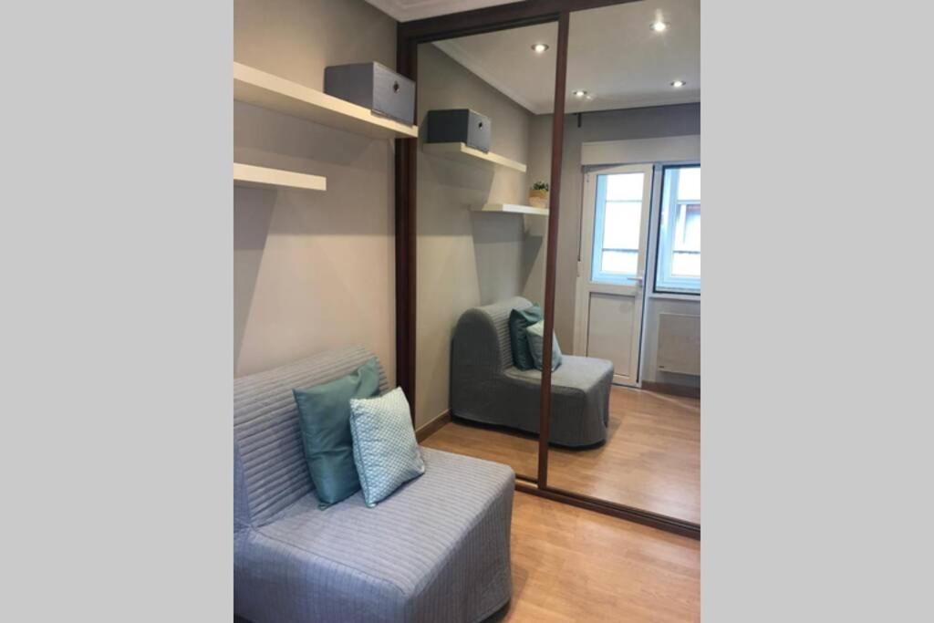 Piso céntrico con terraza. Apartamento Gijón Exterior foto